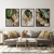 Quadro Decorativo - trio: folhas dourada - comprar online