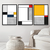 Quadro Decorativo - trio: modern abstract na internet