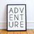Quadro Decorativo - Adventure (Branco) - comprar online