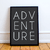 Quadro Decorativo - Adventure (Preto) - comprar online