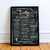 Quadro Decorativo - Chalkboard Delicado - comprar online