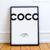 Quadro Decorativo - Coco Chanel - comprar online
