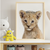 Quadro Decorativo - Leão Safari Baby - comprar online