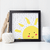 Quadro Decorativo Infantil - Raios De Sol na internet