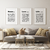 Quadro Decorativo - Trio: Home, Love e Life - comprar online