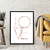 Quadro - Love (Rose) - comprar online