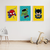 Quadro Decorativo Infantil - Trio: Hero