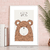 Quadro Decorativo Infantil - Urso na internet