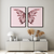Quadro Decorativo - duo butterfly wings rose gold - comprar online