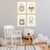 Quadro Decorativo Infantil - Quarteto Coleção Safari - comprar online