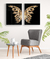Imagem do Quadro Decorativo - duo butterfly wings gold