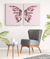 Imagem do Quadro Decorativo - duo butterfly wings rose gold