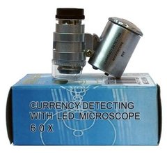 Lupa Microscopio 60 x. con luz led.