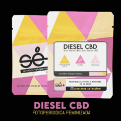 Fotoperiodica Diesel CBD x 3 semillas Sé+ Colección