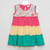 Vestido franjas Rainbow