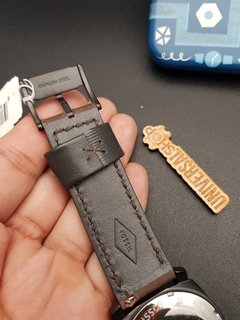 Reloj Fossil Fs4656 Cronografo Cuero Legitimo