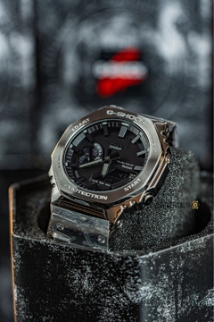 Reloj Casio GM B2100D 1A G Shock 100 Acero inoxidable