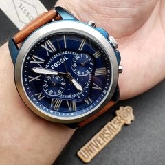 Reloj Fossil FS5151 Cronografo Cuero Legitimo