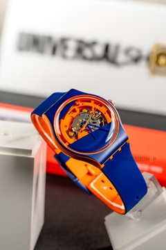 Reloj Swatch Myrtil Tech SUOO102 Diseno Esqueleto