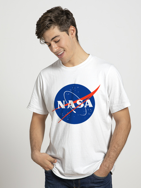 Remera NASA blanco