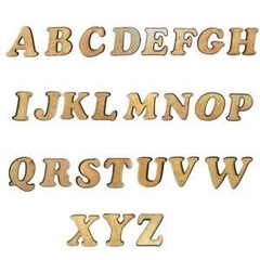 Apliques Letras Forma 25cm MDF 15mm na internet