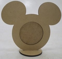 Porta Retrato Redondo Mickey Com Base