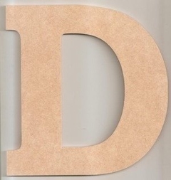 Aplique Letras 50cm Mdf 3mm - Pintado - Atelier da Madeira