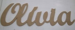 Nomes Diversos Letra Cursiva 35x100cm - Pintado