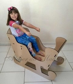 Treno Grande 100cm com Assento - Atelier da Madeira