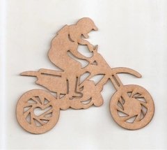 Imagem do Moto 80cm Recorte Escultura Parede