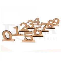 Letras 20cm Mdf 4mm Com Base - comprar online
