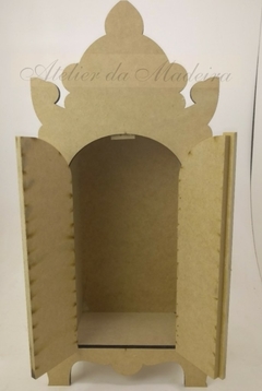 Oratório Capela Porta Colonial Santo 50cm - comprar online