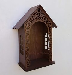 Oratorio Capela Provençal Santo 50cm Com Porta - Pintado