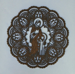 Mandala Santos Religioso Diversos 80cm