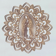 Mandala Nossa Senhora Guadalupe 20cm