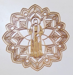 Mandala Santos Diversos Religioso 30cm - comprar online