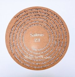 Mandala Salmo 23 Espiral 40cm na internet