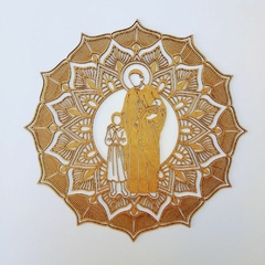 Mandala Santos Diversos Religioso 30cm
