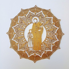 Mandala Santos Religioso Diversos 40cm na internet