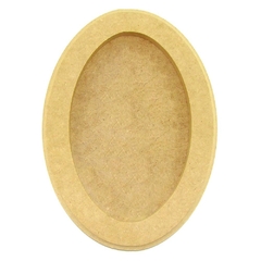 Moldura Oval Lisa 25x30cm