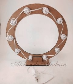 Moldura Redonda Camarim Ring Light 50cm Com 6 Bocal E Fiação - comprar online