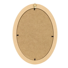 Moldura Oval Lisa 27x35cm - comprar online