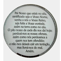 Recorte Redondo Liso 20cm Oração Diversas - loja online