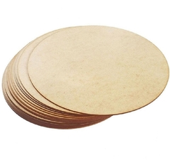 Placa Redonda Lisa 25cm MDF 6mm