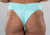 Amanda Green Aqua Bikini Panties - Aleccra