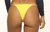 Yellow Amores Bikini Bottom - buy online