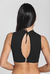 Crop Aro Regata Negro - comprar online