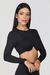 Cropped Aro Preto - Aleccra