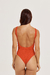 Ribbed Coral Tank Swimsuit - Aleccra