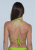 Top de Bikini Cortininha Verde Lima - comprar online